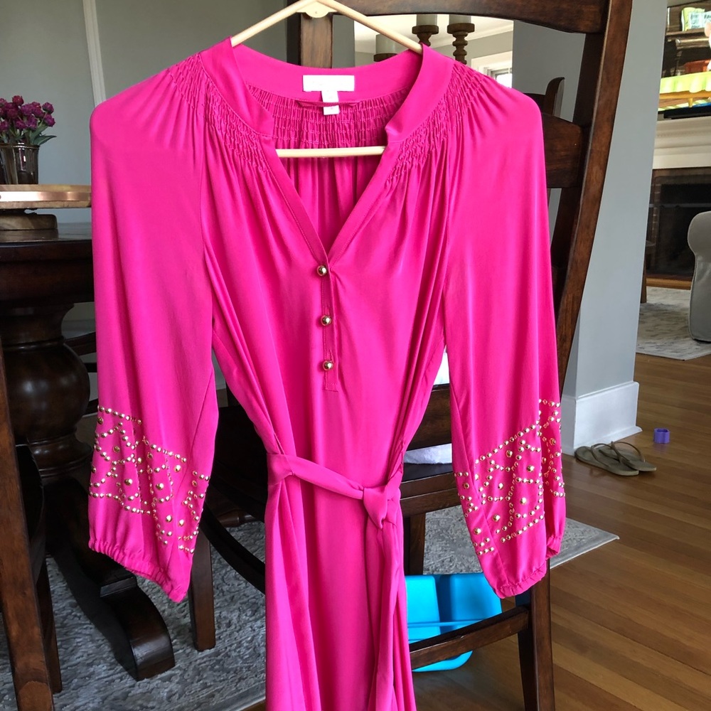 Gorgeous silk beaded Lilly Pulitzer dress